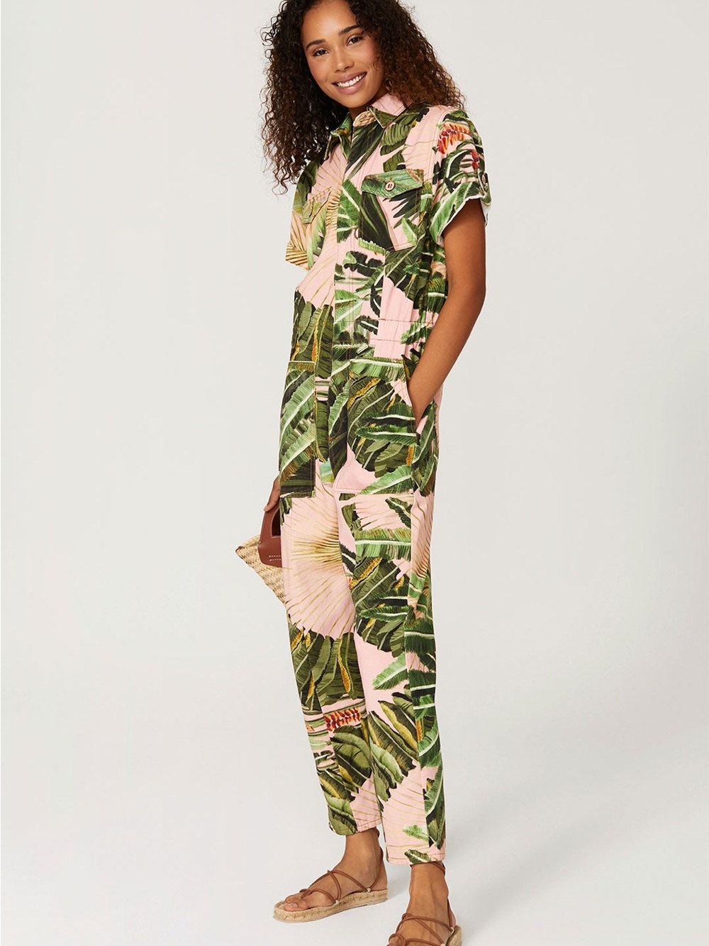 FARM Rio Forest Utility Jumpsuit - Picture 3 of 5